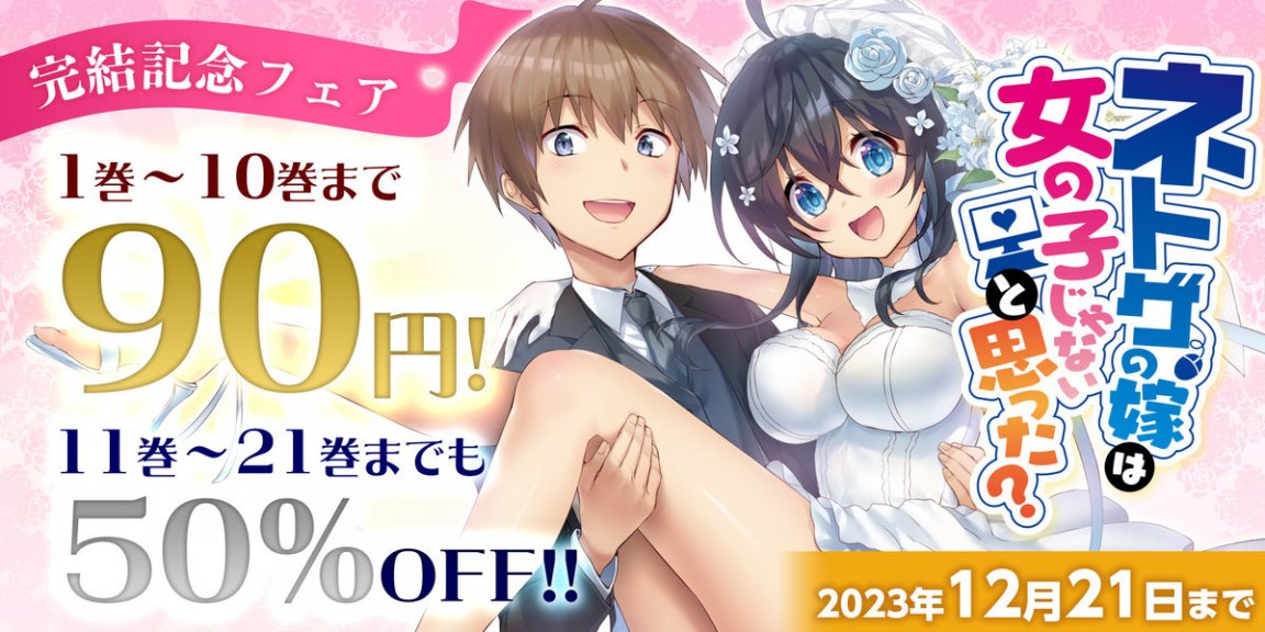 ネトゲの嫁は女の子じゃないと思った？ フェア画像